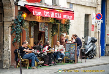 Casa San Pablo - a tapas bar at 5 rue de Sévigné